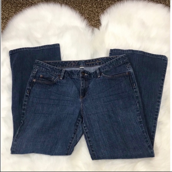 LOFT Denim - LOFT Modern Flare Curvy Jeans